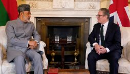 British Prime Minister Welcomes sultan of Oman in London meeting