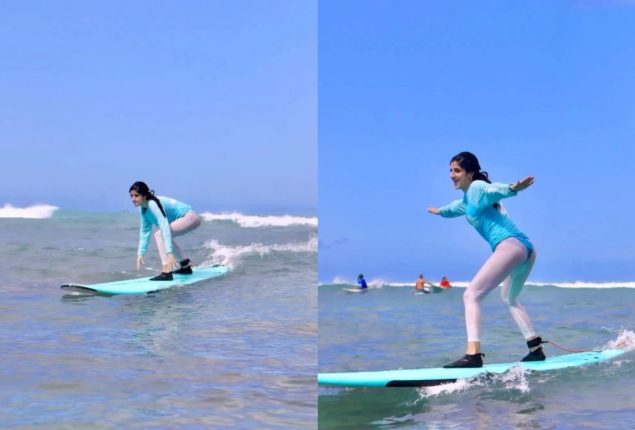Mawra Hocane’s surfing adventure draws public criticism
