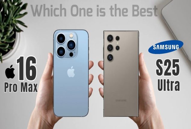 iPhone 16 Pro Max vs Samsung Galaxy S25 Ultra – A detailed look