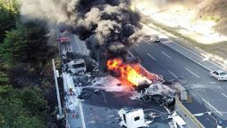 Nigeria fuel tanker blast kills 52 people