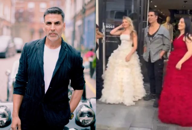 Akshay Kumar Shares Wholesome Fan Moment with Girls in London: Watch