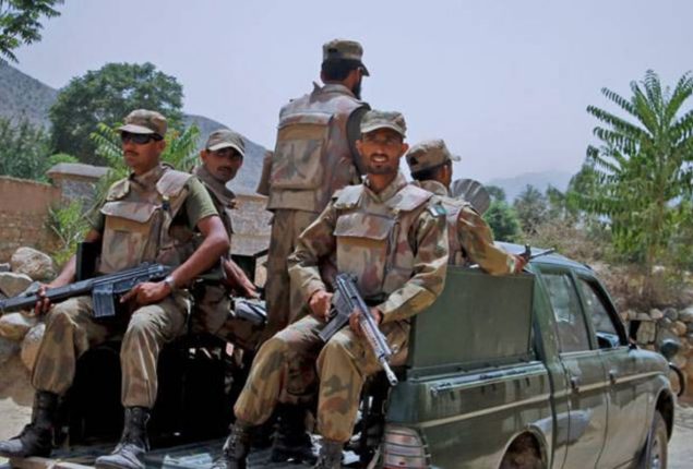 Security forces foil attack on FC Headquarters