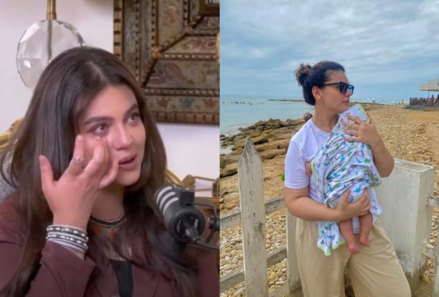Zara Noor Abbas reflects on grief for late son after welcoming daughter