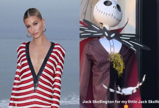 Hailey Bieber reveals first-ever Halloween costume for her son