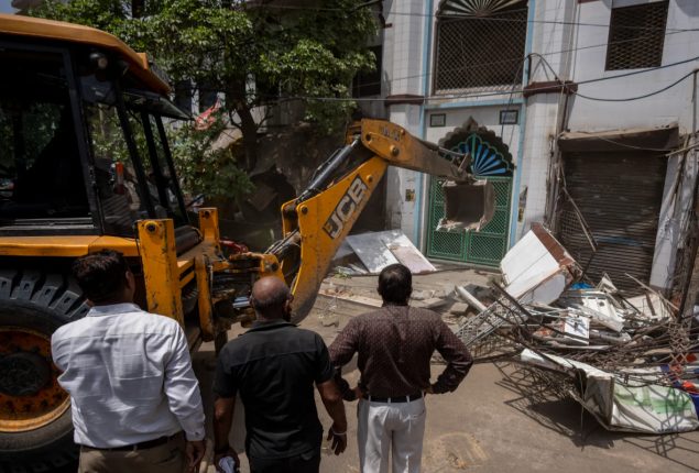 Muslim places of worship are being demolished in India