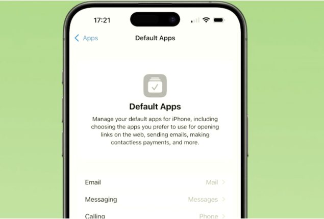 Apple Rolls Out Default Apps Menu for Messages and Calls in iOS 18.2