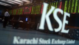 KSE-100 Index falls back after touching 94,000 level