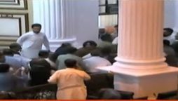 KP MPAs attack one another with kicks and punches during assembly session