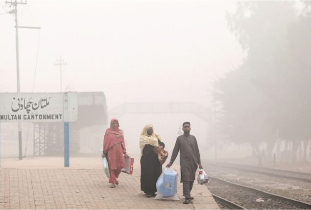 Multan tops air pollution ranking