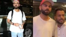 Virat Kohli's video protecting his kids from Paparazzi at airport goes viral