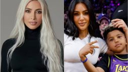 Kim Kardashian takes down son’s channel over Kamala Harris controversy