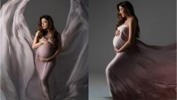 Aymen Saleem shares the good news with gorgeous pregnancy shoot