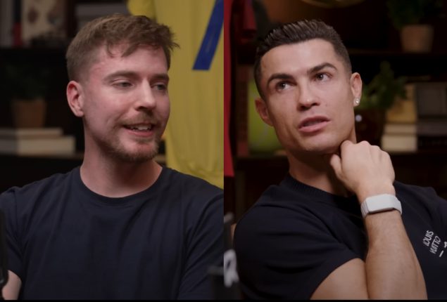 Cristiano Ronaldo, MrBeast’s collab falls short of “internet-breaking” expectations