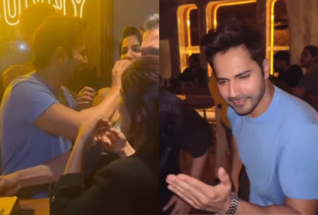 Varun Dhawan shakes his leg at ‘Citadel: Honey Bunny’ success party