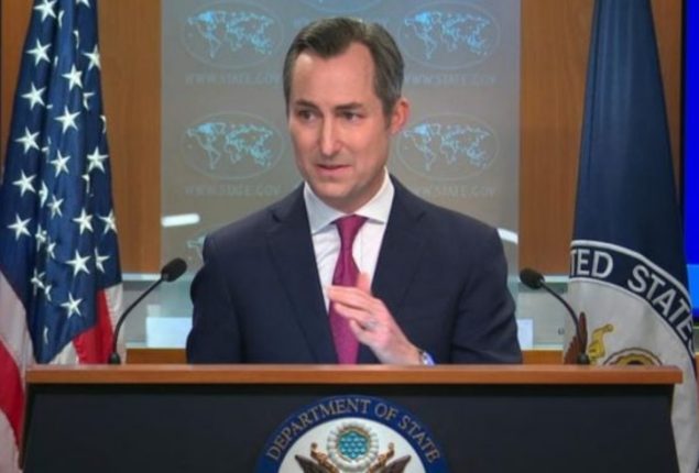 ‘Peaceful transfer of power is an essential element of our democracy,’ says Matthew Miller