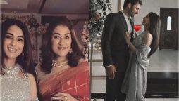 Ushna Shah shares heartwarming pictures from a family wedding