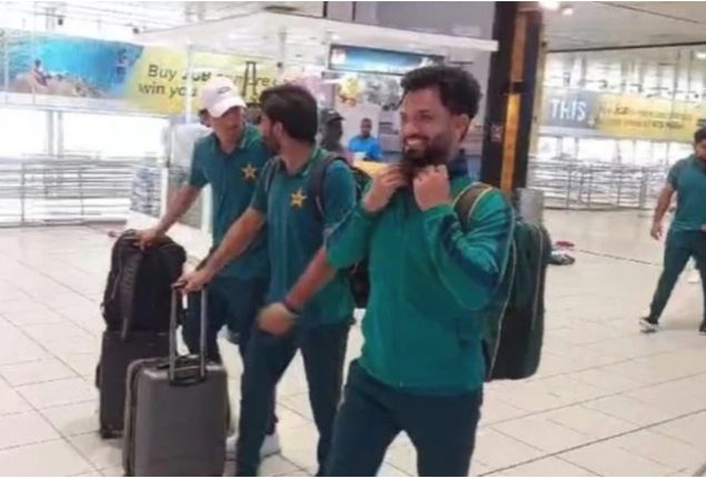 Pakistan Cricket Team arrives in Cape Town for ODI Series against South Africa