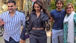 Watch: Arbaaz Khan and family have a special lunch at Malaika Arora's new restaurant