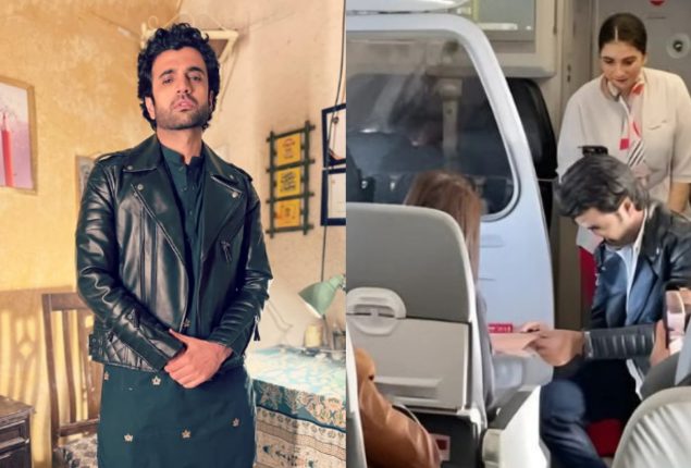 Umer Aalam proposes to girlfriend mid-flight, video goes viral