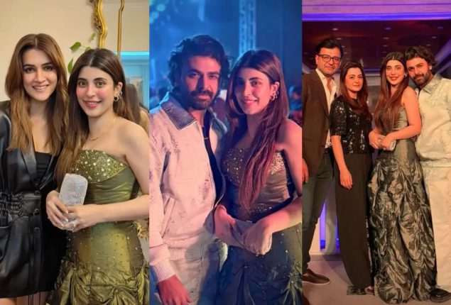 Urwa Hocane and Farhan Saeed ring in the New Year 2025 with ‘RFAK’ and ‘Kriti Sanon’
