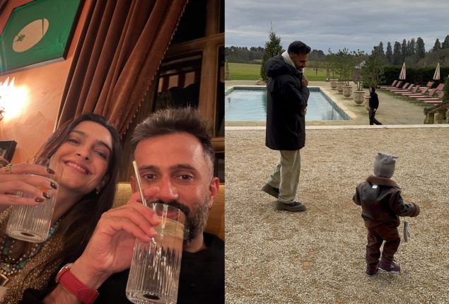 Sonam Kapoor reveals Son Vayu’s adorable eyes for the first time