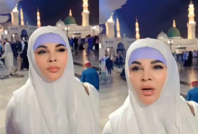 Rakhi Sawant starts New Year 2025 with her Umrah journey, shares video from Madina