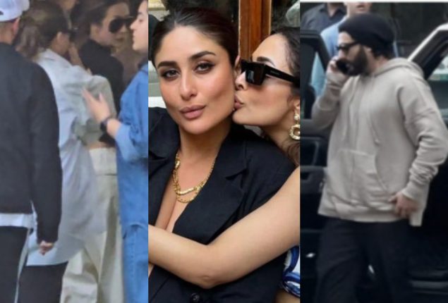 Arjun Kapoor, Malaika Arora join Kareena Kapoor to check on Saif Ali Khan’s health
