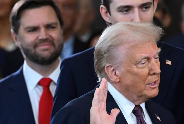 Donald Trump takes oath as 47th president of United States