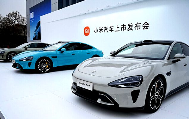 Xiaomi targets 300,000 electric car sales in 2025