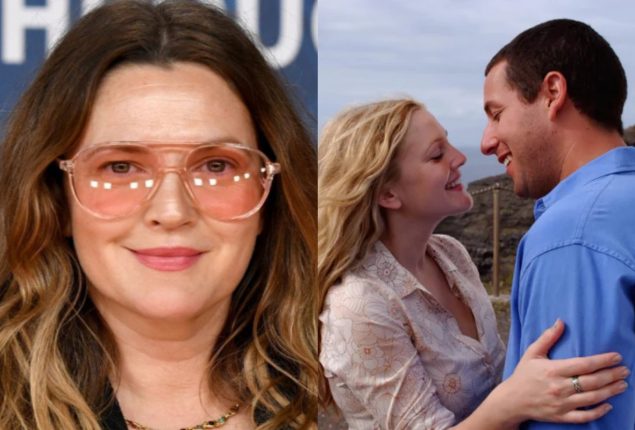 Drew Barrymore shares why she loves working with Adam Sandler in films, recalls kiss scene