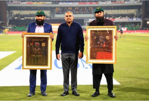PCB Inducts Inzamam-ul-Haq and Misbah-ul-Haq into Hall of Fame