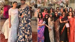 Saba Faisal Celebrates her birthday in ‘Saree Theme’ with fellow Celebrities