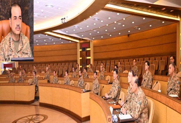 Field Marshal Syed Asim Munir chaired 270th Corps Commanders’ Conference