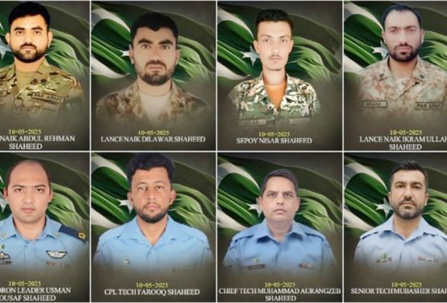 ISPR releases details of martyrs, injured in clashes with India