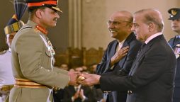 Syed Asim Munir Conferred With Field Marshal Baton