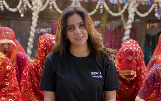 Saba Qamar joins UNICEF in fight against child marriage