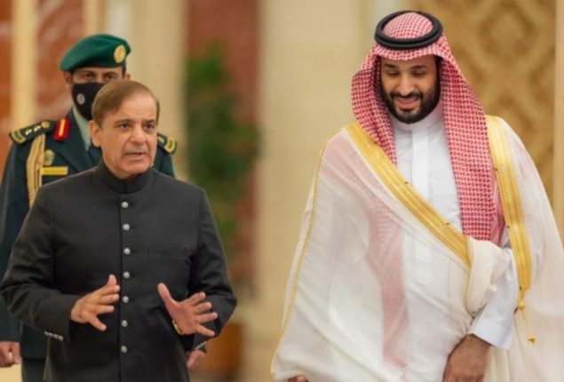 PM Shehbaz, Saudi Crown Prince discuss expanding ties in trade, energy, and investment