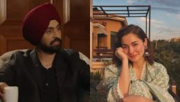 Diljit Dosanjh shares his experience working with Hania Aamir