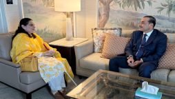 Field Marshal Asim Munir Meets Saima Saleem, Praises Her Diplomatic Contributions