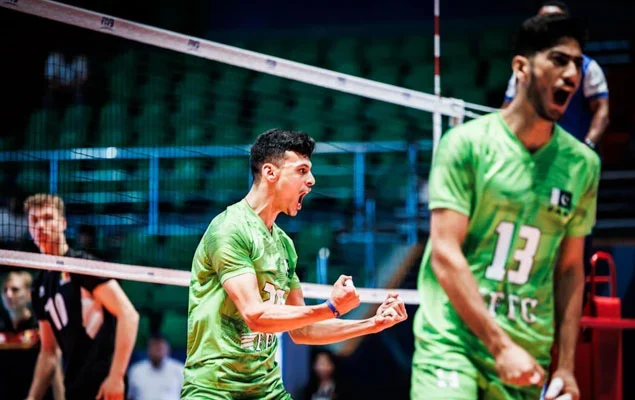 U19 Volleyball: Pakistan beat Belgium in straight sets