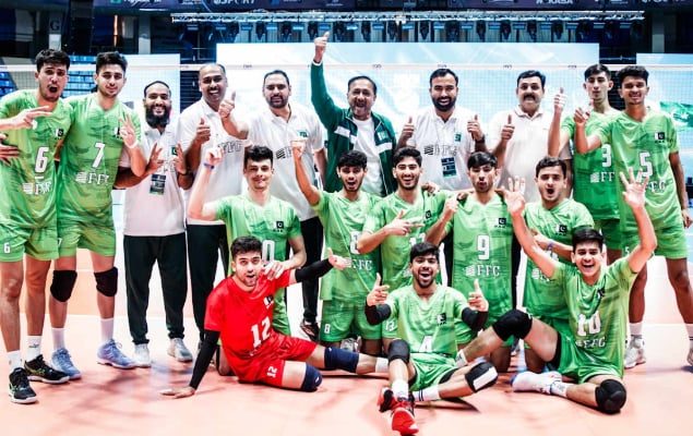 U19 Volleyball: Pakistan's fourth victory