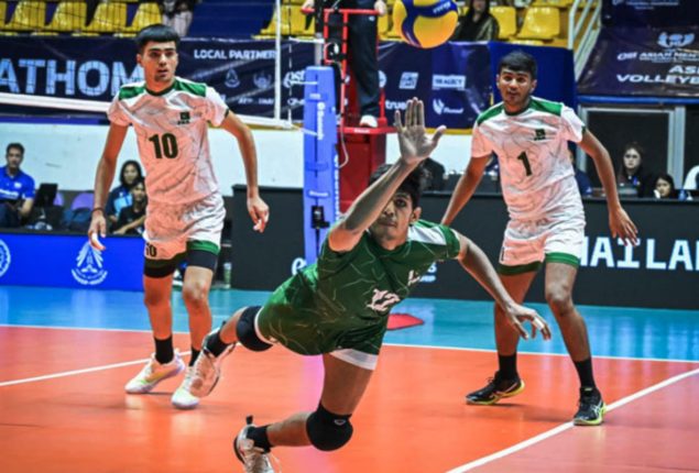 Pakistan defeats Iran in Asian U16 Volleyball Championship