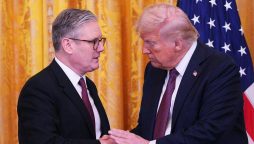 No discussion held with Britin PM on two state solution, says Trump