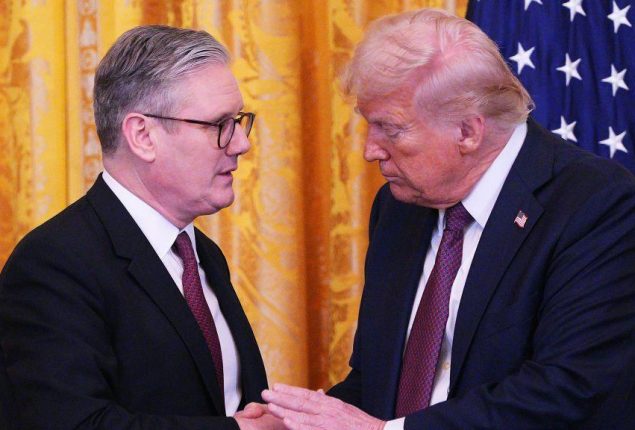 No discussion held with Britin PM on two state solution, says Trump