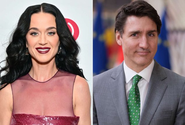Former Canadian Prime Minister Justin Trudeau has dinner with singer Katy Perry in Montreal