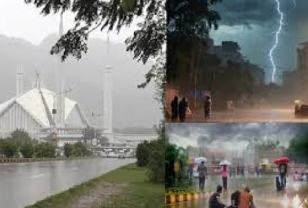 Rain with thunderstorm expected in Islamabad and surrounding areas