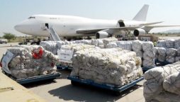 Pakistan’s Gaza aid shipment arrives safely in Egypt