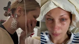 Bella Hadid shares hospital photos amid ongoing health battle