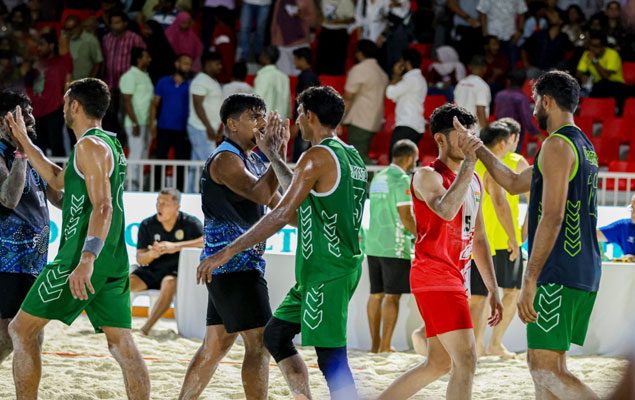 Pakistan dominates India in Commonwealth Beach Handball thriller