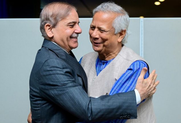 PM Shehbaz, Bangladesh’s Yunus pledge to deepen bilateral cooperation